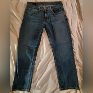 Levi's 559 Blue Jeans 34x30 GPWC Mexico 99% Cotton 1% Elastic